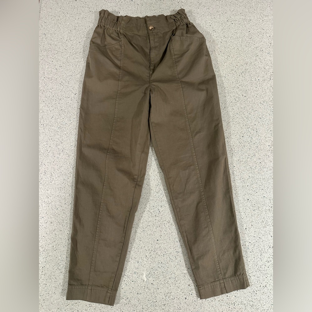 Madewell Ripstop Pull On Paperbag Pants 26